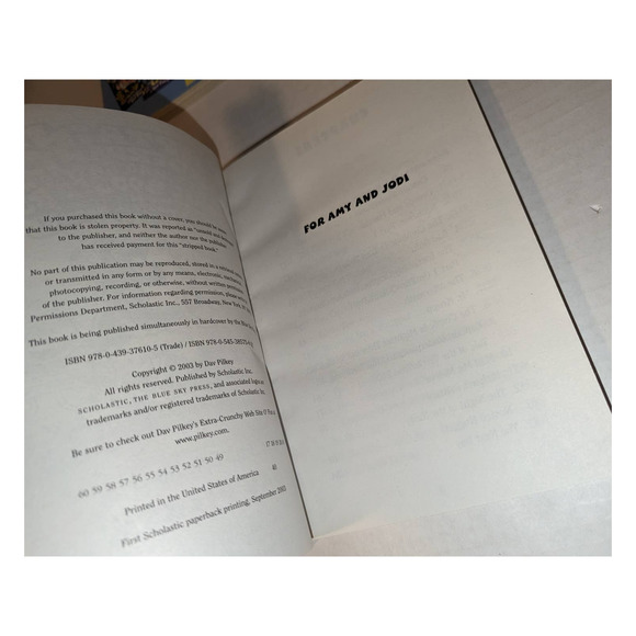 Lot 5 Captain Underpants PB Books Kids Chapter Books Dav Pilkey Nice - Picture 6 of 10